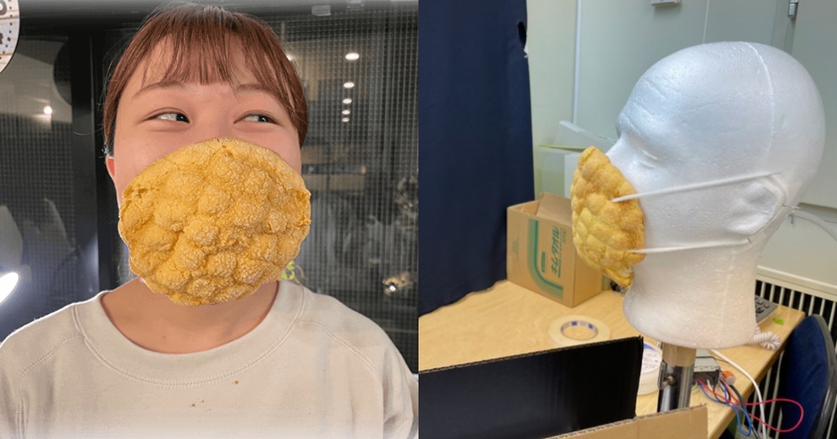 Japanese Lab Creates The Mask Pan an Edible Face Mask Made Out Of japanese-lab-creates-the-mask-pan-an-edible-face-mask-made-out-of